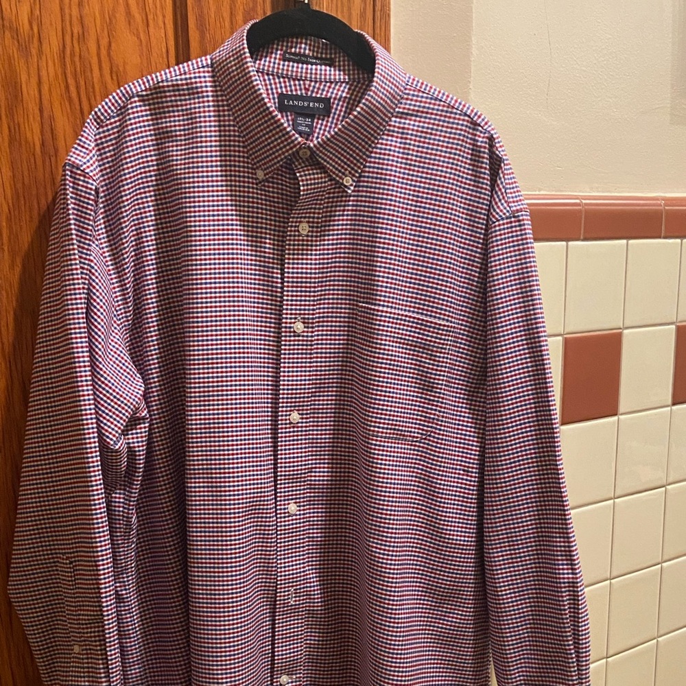 Land’s End casual button down shirt